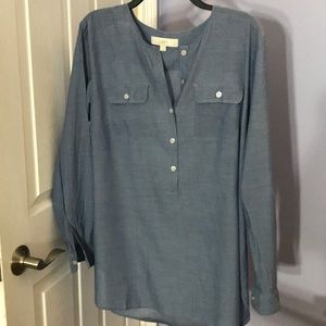 Loft tunic length large blouse